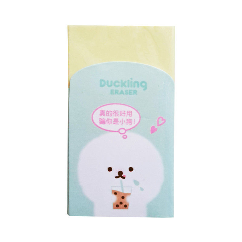 پاک کن مدل پاستلی طرح اردک و آبمیوه کد 50