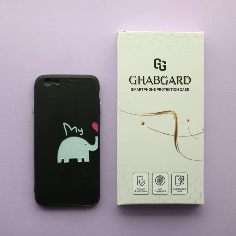   کاور قاب گارد مدل دور ژله ای دخترانه مناسب برای گوشی موبایل اپل iPhone 6 / 6s