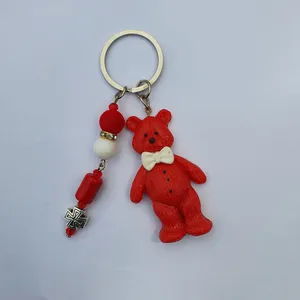 جاکلیدی دخترانه مدل خرسی SM018