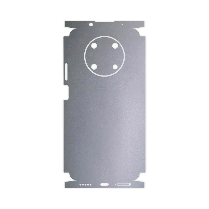 برچسب پوششی ماهوت مدل Matte-Silver-FullSkin مناسب برای گوشی موبایل هوآوی Nova Y90