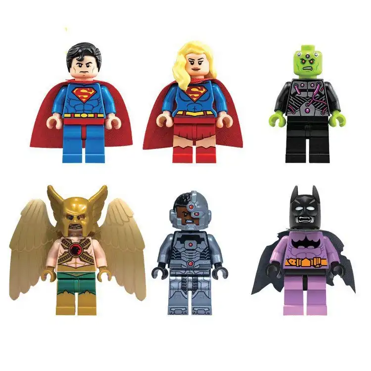 ساختنی مدل Super Heroes کد 0192  بسته شش عددی