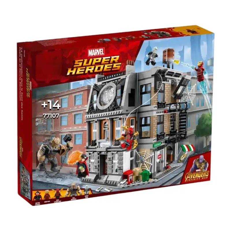 ساختنی مدل خانه دکتر استرنج طرح نبرد قهرمانان و مرد آهنی کد 77107