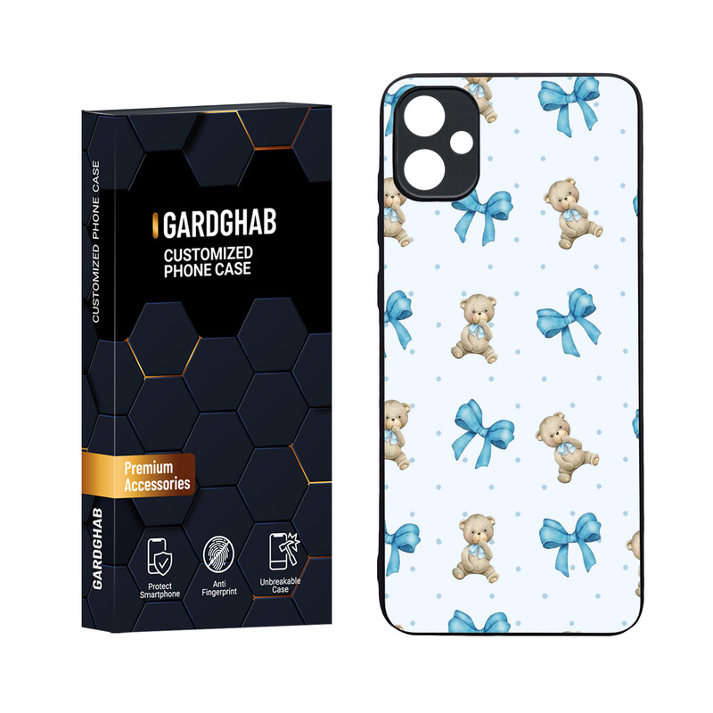 کاور گارد قاب مدل دورژله ای پشت گلس فانتزی مناسب برای گوشی موبایل سامسونگ Galaxy A05