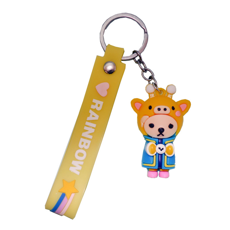 جاکلیدی دخترانه مدل سیلیکونی موش کره ای