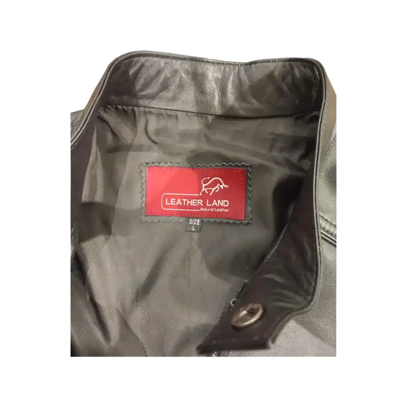 کت چرم مردانه سرزمین چرم مدل مدل 2016 کد 151010