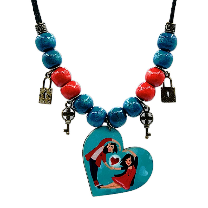 گردنبند دخترانه مدل عاشقانه کد g012 گردنبند دخترانه مدل عاشقانه کد g012