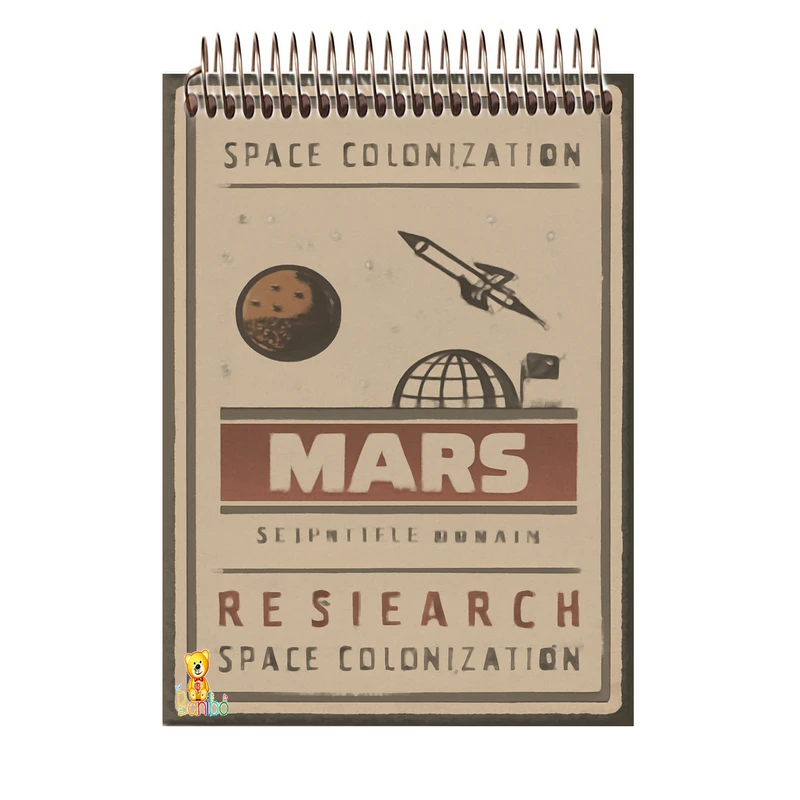 دفتر شطرنجی 100 برگ بانیبو مدل فضا کد 1211