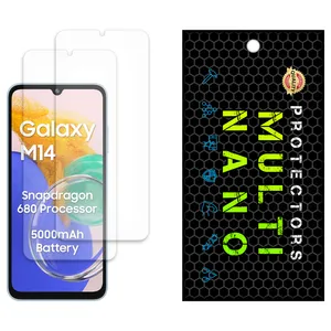 Multi Nano X-S2M Screen Protector For Samsung Galaxy M14 4G Pack Of 2