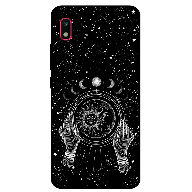 کاور مگافون طرح ماه و خورشید مدل 1892 مناسب برای گوشی موبایل سامسونگ Galaxy A10 E         