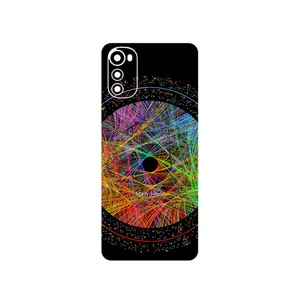 MAHOOT Mathematical Geometric Shape 2 Cover Sticker for Motorola Moto E32s