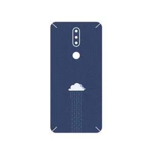 MAHOOT Minimal Data Cloud Cover Sticker for Nokia 2.4