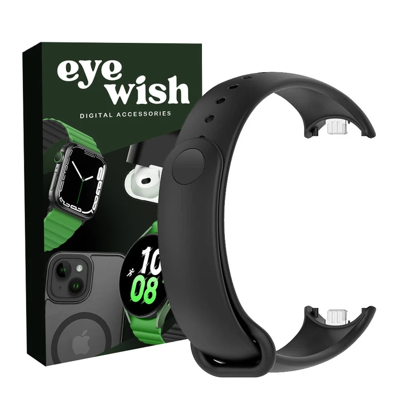 بند آی ویش مدل SILIIC-MI10 مناسب برای ساعت هوشمند شیائومی Mi Band 10 46MM