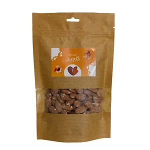 مغز بادام بوداده زرین درشت گلچین - 250 گرم