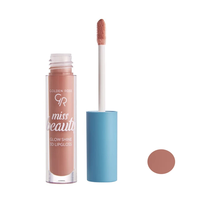 لیپ گلاس گلدن رز مدل میس بیوتی گلو شاین شماره 03