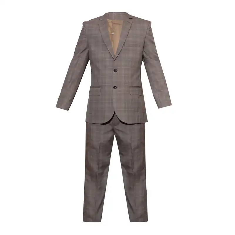 کت و شلوار مردانه مدل NJ-ATG1200-CE رنگ کرم