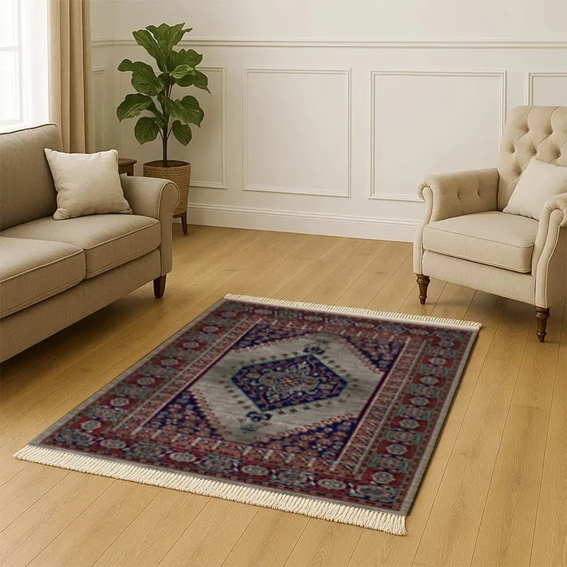 نمد فرش مدل سنتی کد M-150100-MR1090