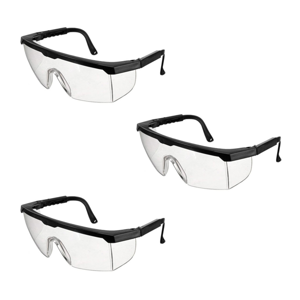 عینک ایمنی مدل uv400 بسته 3 عددی