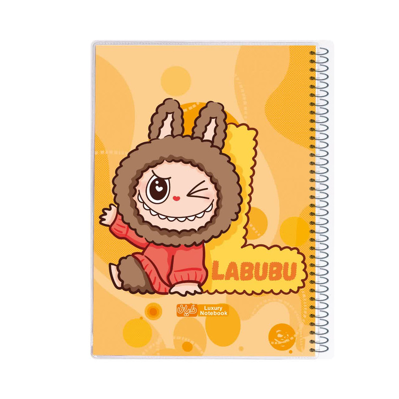 دفتر مشق ۵۰ برگ دایان طرح لبوبو کد ۶۶۹۴۲ بسته ۴ عددی