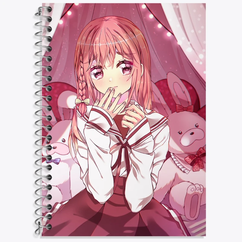 دفتر لغت 50 برگ خندالو طرح سومی انیمه کانوجو اوکاری کد 34817