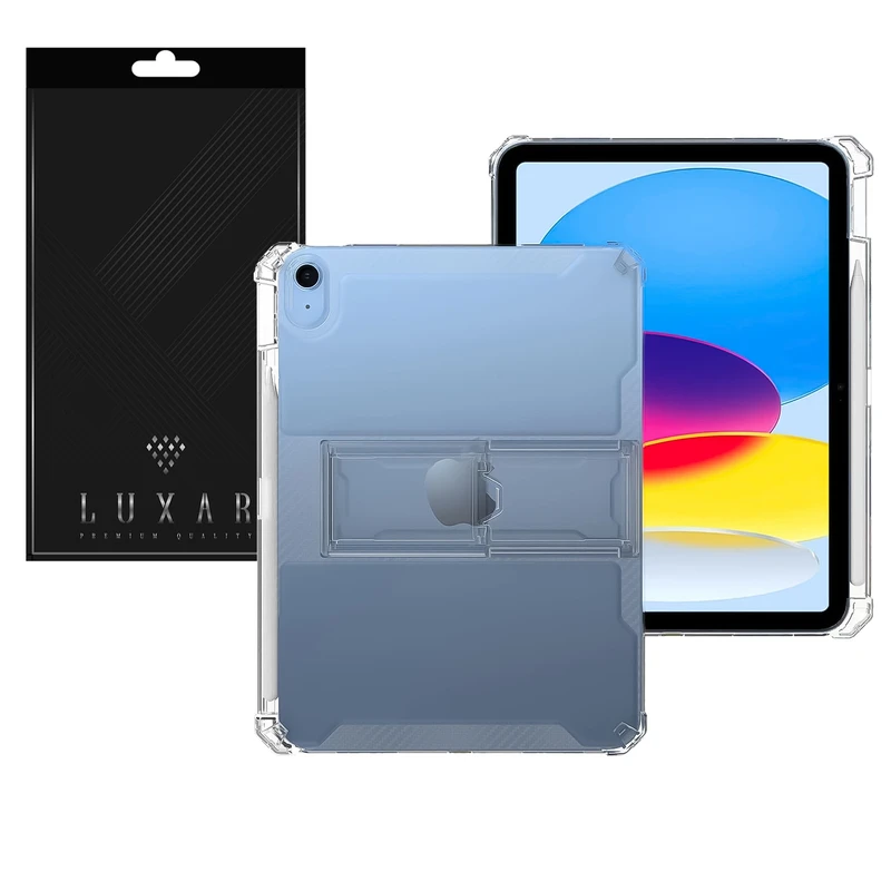 کیف کلاسوری لوکسار مدل Standing مناسب برای تبلت اپل iPad Air 11-inch M2 (2024) / iPad Air 5th (2022) / iPad Air 4th (2020) 10.9 Inch 