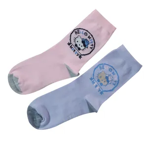 جوراب ساق بلند دخترانه کد 97 مجموعه 2 عددی