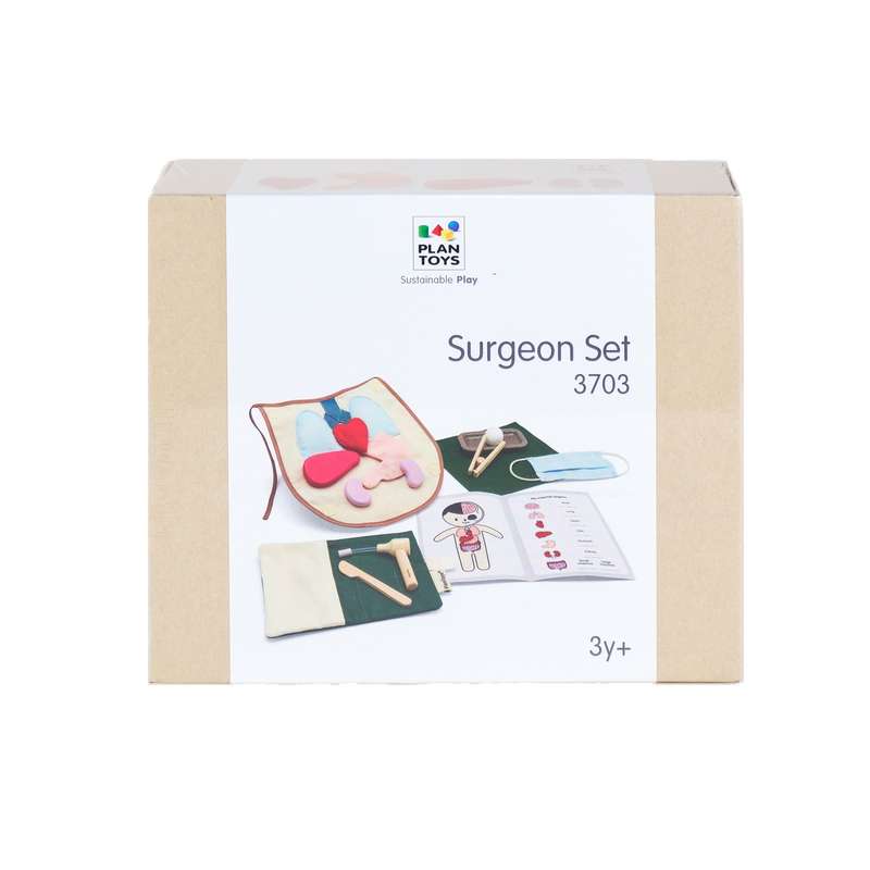 ست اسباب بازی تجهیزات پزشکی پلن تویز مدل Surgeon Set کد 3703