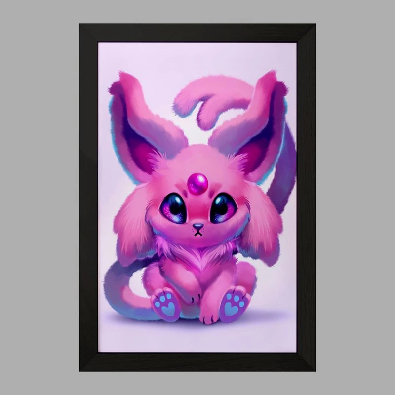 تابلو خندالو مدل اسپئون انیمه پوکمون  کد 17297