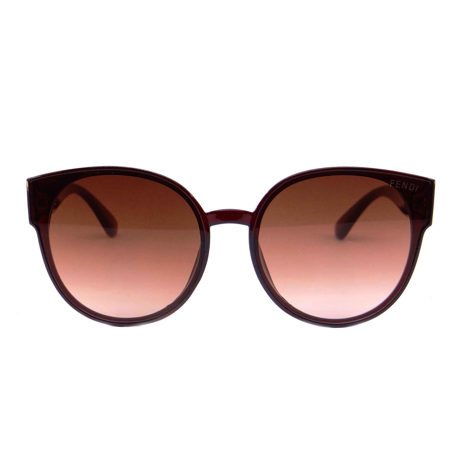 عینک آفتابی زنانه مدل 9902 رنگ قهوه ای -  - 1