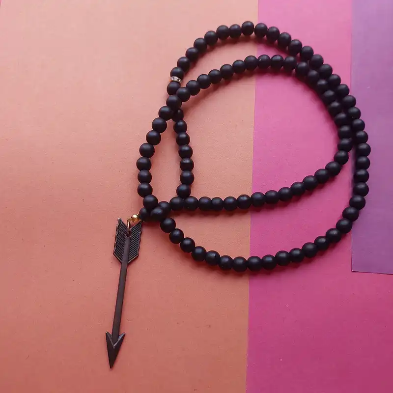 گردنبند مردانه مدل پیکان کد NC016