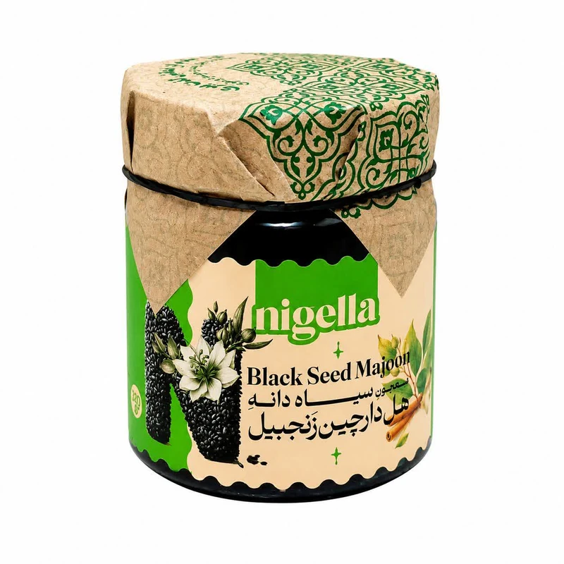 معجون سیاه دانه هل دارچین زنجبیل نایجلا - 320 گرم