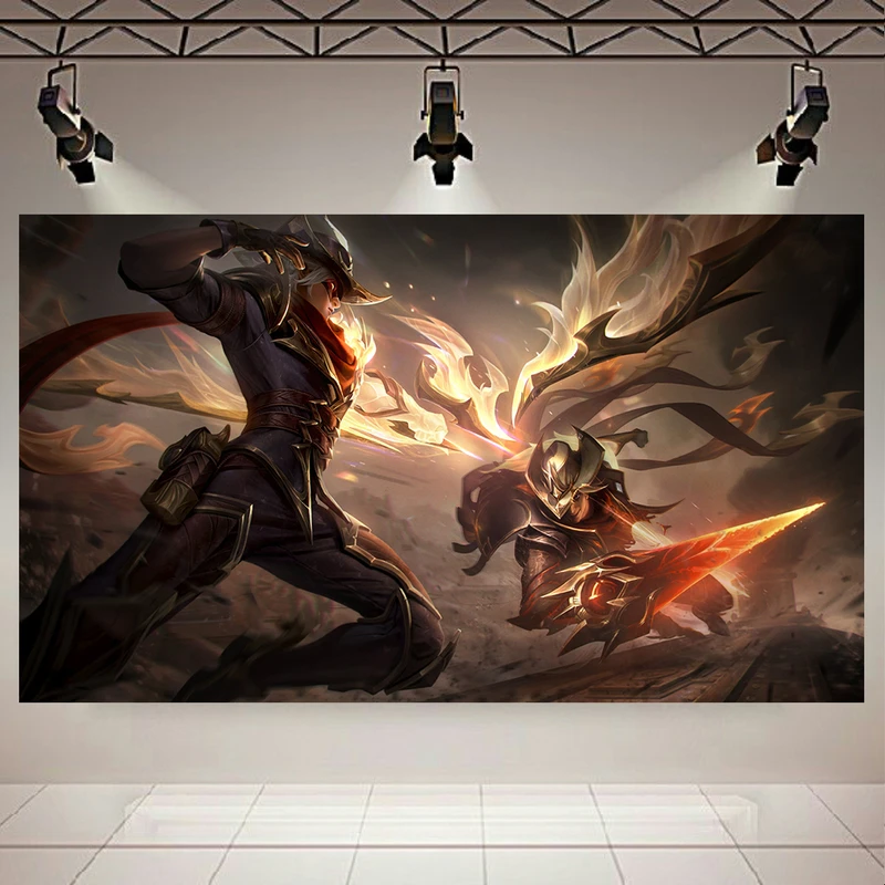 تابلو بوم طرح گیم مدل League of Legends کد AR2078