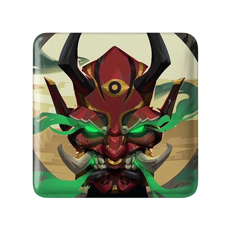 مگنت خندالو طرح بازی ولورانت (Valorant) مدل مربعی کد 33122