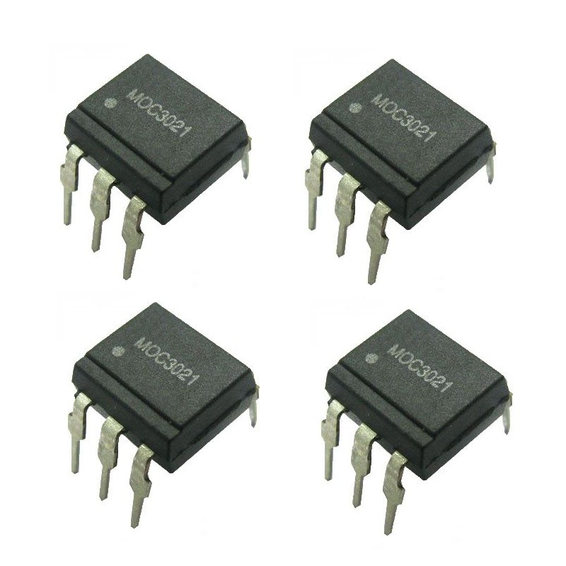 اپتوکوپلر مدل MOC3021 بسته 4 عددی