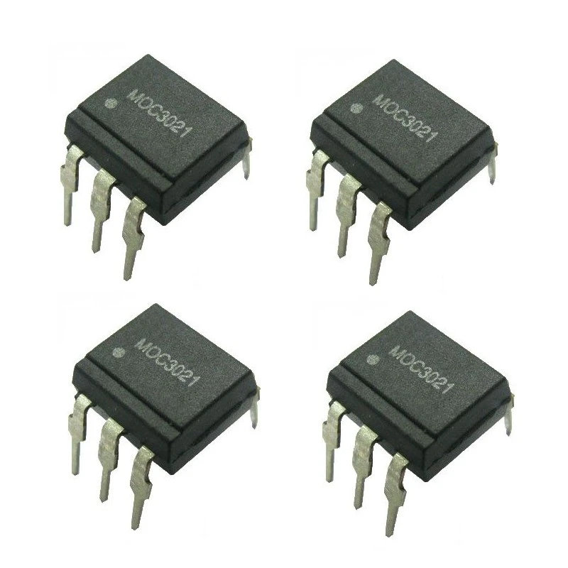 اپتوکوپلر مدل MOC3021 بسته 4 عددی