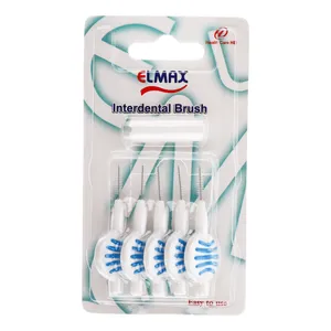 سری یدک مسواک بین دندانی المکس مدل EL-811 با برس نرم بسته 5 عددی