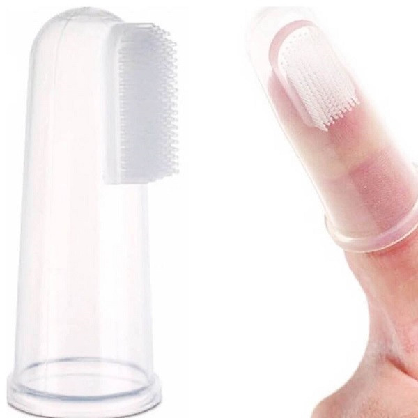 دندان گیر کودک مدل مسواک انگشتی کد 001