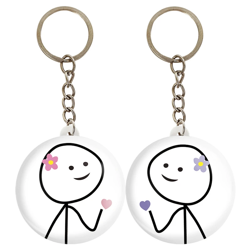 جاکلیدی خندالو مدل بست فرند Best Friends کد A117 مجموعه 2 عددی