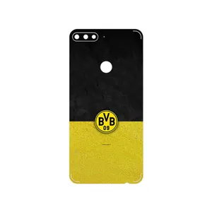 MAHOOT Borussia Dortmund FC Cover Sticker for Huawei Y7 Prime 2018