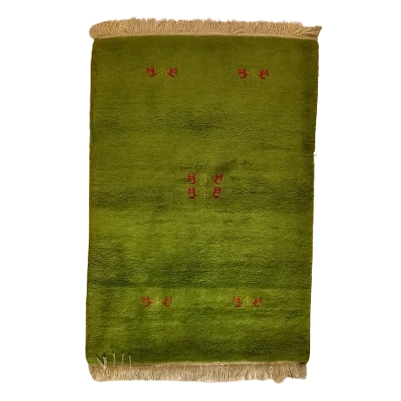 گبه فرش دستباف یک ونیم متری مدل  بافت قشقای شیراز کد NKP.Z.N95