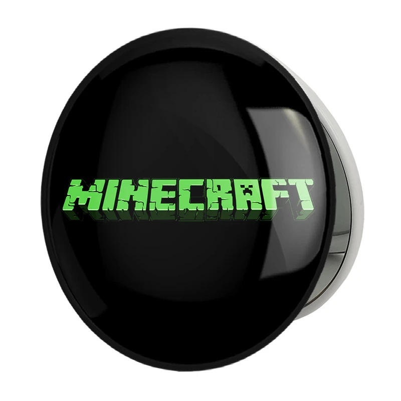 آینه جیبی خندالو طرح بازی ماینکرافت Minecraft مدل تاشو کد 23284 