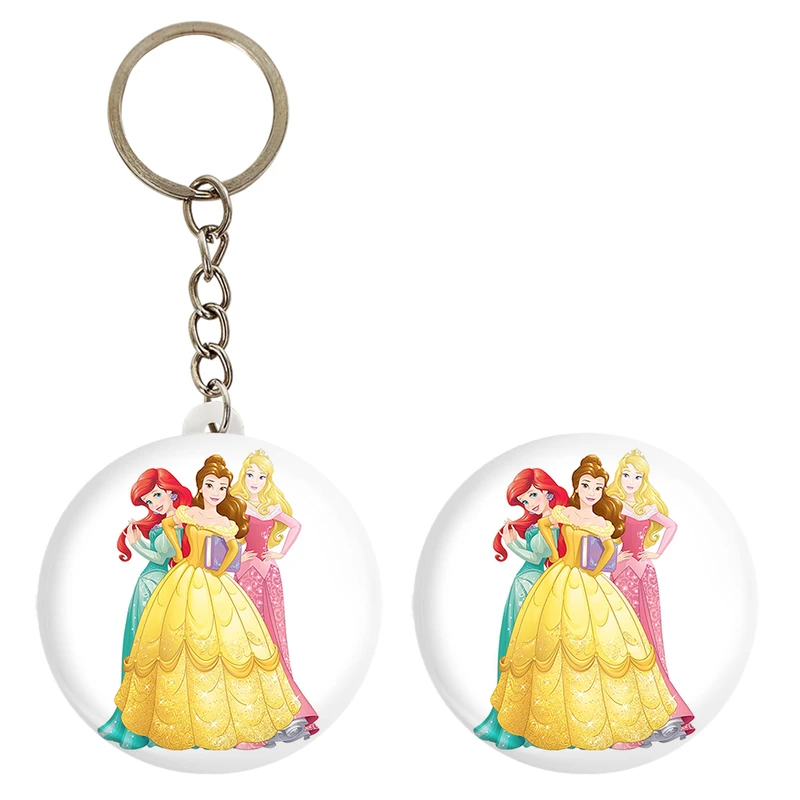 پیکسل خندالو مدل پرنسس های والت دیزنی کد 1442 به همراه جاکلیدی