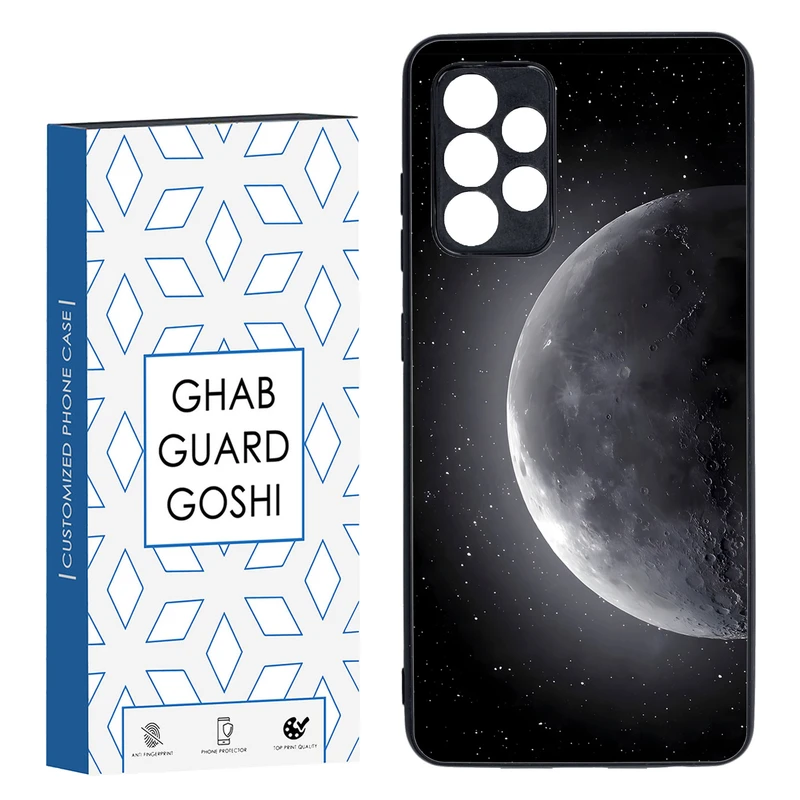 کاور قاب گارد گوشی طرح ماه کد TPU-077 مناسب برای گوشی موبایل سامسونگ Galaxy A52
