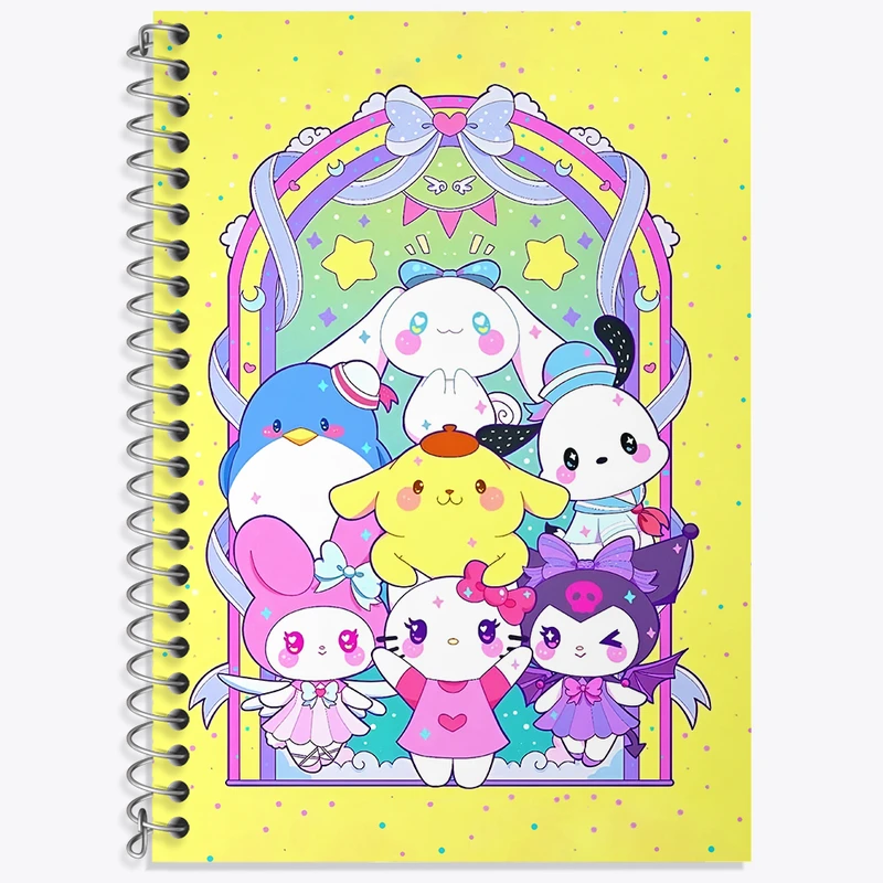 دفتر لغت 50 برگ خندالو طرح کرومی و ملودی کد N3997