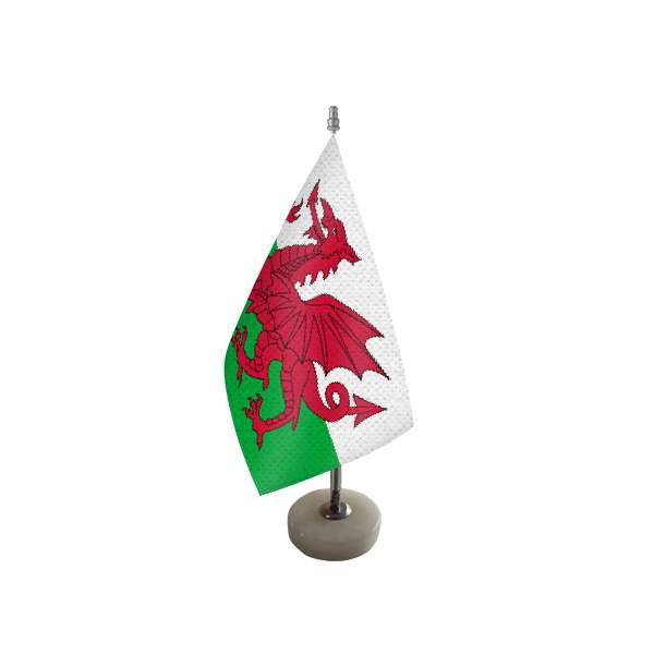 پرچم رومیزی مدل ولز