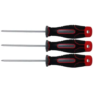 پیچ گوشتی چهارسو تیوان مدل HT - 003758 مجموعه 3 عددی