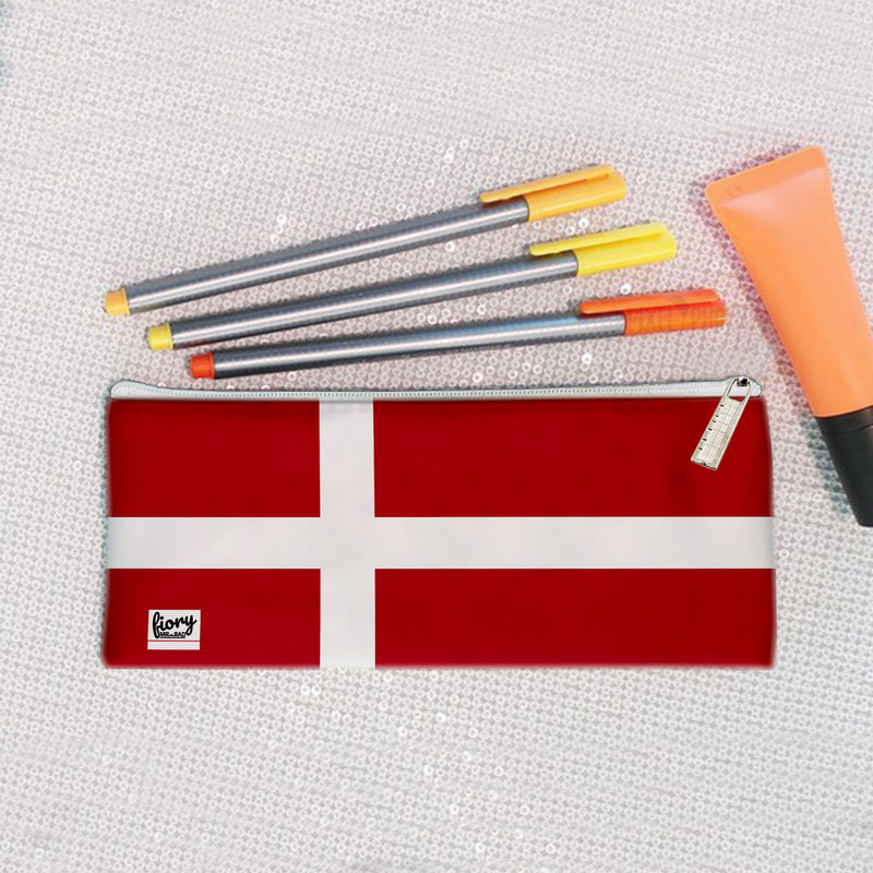 جامدادی مستر راد مدل پرچم دانمارک کد fiory 2015