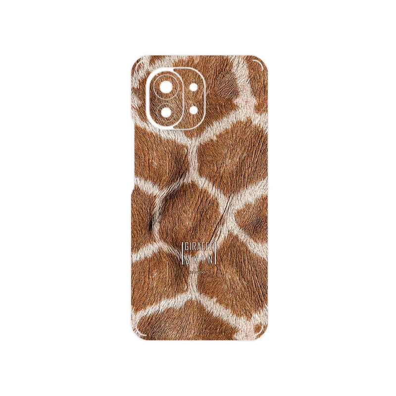 برچسب پوششی ماهوت مدل Giraffe Skin مناسب برای گوشی موبایل شیائومی Mi 11 5G
