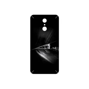 MAHOOT Black Portrait Cover Sticker for LG Q7