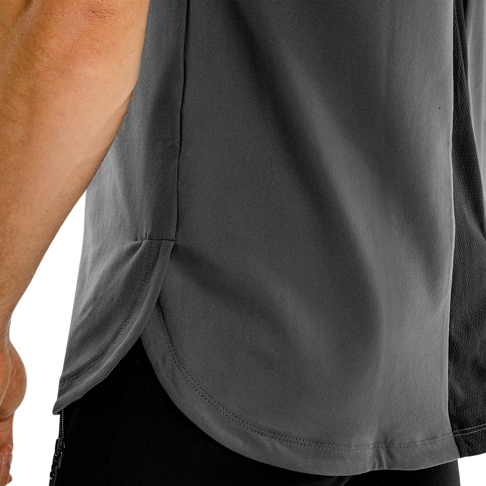 تی شرت لانگ ورزشی مردانه نوزده نودیک مدل TS1967 GB -  - 5