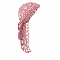 روسری دست دوز زنانه مدل دورگ عربی توری چهار فصل
